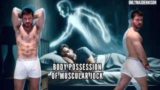 Posesión corporal de jock musculoso