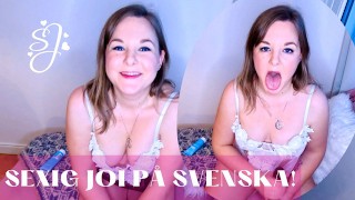 Cozi And Seductive JOI In Swedish