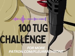 100 Tug Challenge | JOI | Shooting your cum all over my  big, round tits | Roleplay | ASMR |