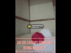 Christmas bath time session