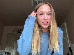 SQUIRTING TEEN ALMOST CAUGHT IN PARENTS BATHROOM - Screenshot 1 of 16 - Petite