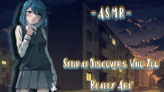 ASMR | [Erotisch spelen] Senpai ontdekt wie je echt bent [F4M]