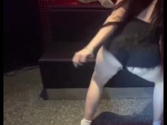 Celebrity Alexia Vigor VIP dancing