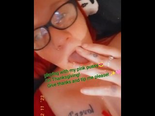 fetish, blue eyes, finger play, vertical video