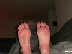 Imagine Worshipping these pink  Soles! - Foot Tease
