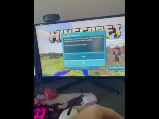 exclusive, minecraft hentai, orgy, vertical video