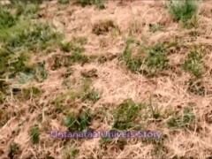 VOST engl - Training pour la balade dans le jardin avec cet inférieur nu et chaste.