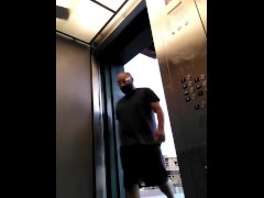 LustBeastLA - Elevator to the office for a quick meeting