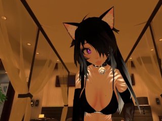 vrc, loud moaning, girl, vr chat