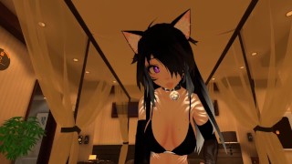 Please Nimm Me As Often As You Can In VRCHAT NEKO Girl