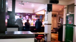 A British Teenager Engaged In Public Playfulness With A Pussy In A Packed Manchester Bar