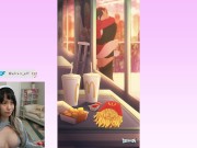Preview 6 of Viral McDonald's Waifu 🤍 Short Hentai Animation [Fan Reaction]