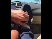 Preview 4 of Licking and sucking toes in public