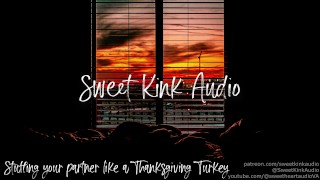 Stuffing Your Partner Like A Thanksgiving Turkey M4A Erotic Audio