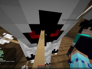 female orgasm, double penetration, minecraft sex, lets try anal