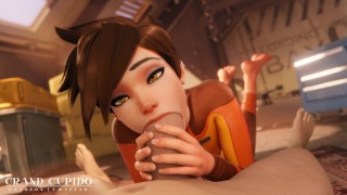 Tracer Enjoys Big Delicious Cock Very Much [Grand Cupido]( Overwatch )