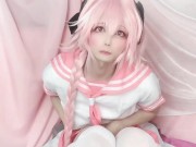 Preview 4 of 女装 子|crossdresser【日本人cosplayer】人気男の娘コスでびちゃびちゃお漏らし FC限定オナニー動画ちら見せ