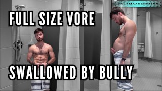 Full size vore Swallowed by bully