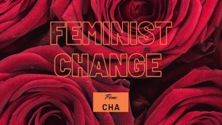 Laat haar zo snel en hard klaarkomen @feministchange abstracte kunst en porno natte poesjescontracties 1:03