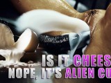 Is it Cheese? Nope. Alien cream . Pie