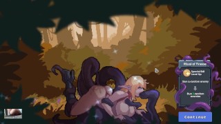 Tamer vale - le sexe le plus intense avec une tentacule dans ce jeu