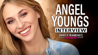 Angel Youngs:セクシーな管理人、クレイジー税関&セックスToyとしてのポルノ!