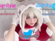 Preview 1 of 女装 子|crossdresser【日本人cosplayer】momoサンタクロース | FC限定オナニー動画ちら見せ