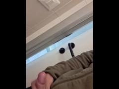 this woman wanted to watch me at all costs while I was jerking off