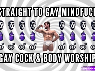 Heterosexual a Gay Mindfuck - Cuerpo Gay y Adoración De Polla