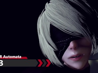 NieR Automata - 2B × Beautiful Gran Culo - 2 - Versión Lite