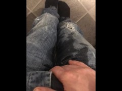peeing jeans twice