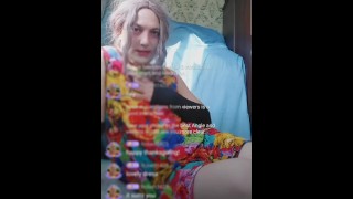 Hot Booty Femboy sur live cam show Flowerfull habiller ma meilleure Lovely One