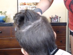 Shaving My Girlfriends Hair