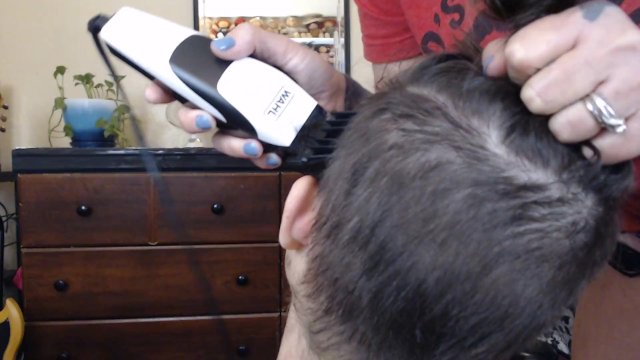 Shaving My Girlfriends Hair