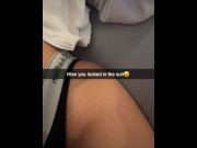 Preview 2 of I let a student fuck me anal after fight with bf on snapchat