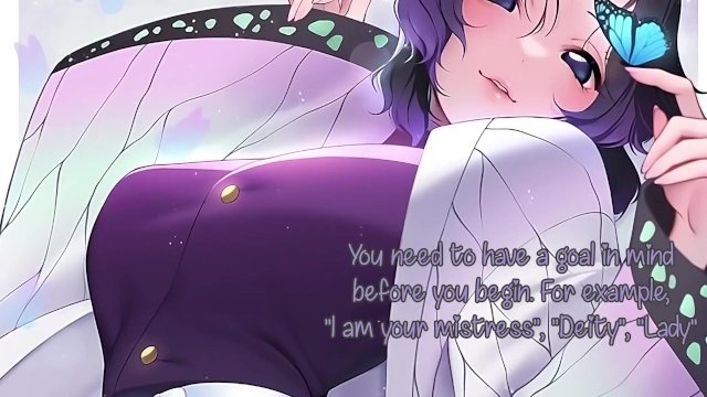 Shinobu’s obedient pet JOI (Anime JOI)