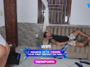 Preview 1 of I invented that I was going to clean up my neighbor's house just to give him my ass!