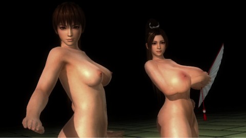 MAI Und KASUMI Bekommen Milch Für Tage, Schau Dir Große Titten an (DOA5)