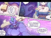 Preview 1 of Lulu offers Sona's pussy to a gifted boy until he cums in her pussy - league of legends