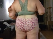 Preview 1 of Bbw Grandma in Victoria Secret Panties