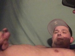 Smoking a blunt talking dirty til I bust a huge load