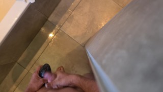 Horny Dick in the shower