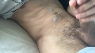 Huge Cumshot In The Morning