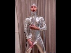 〈遼真〉全身タイツでオナニーしてみた❣️ - Screenshot 8 of 16 - Japan