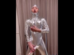 〈遼真〉全身タイツでオナニーしてみた❣️ - Screenshot 9 of 16 - Japanese