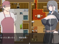 【#02 エロゲー NTR騎士(体験版)実況】爆乳女騎士が他先生や生徒におっぱい揉み吸いされまくり・・(アニメーションファンタジー同人エロゲー) - Screenshot 11 of 16 - Bigtits Hentai