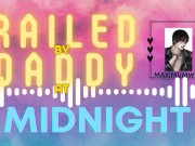 Preview 1 of RAILED by DADDY at midnight In your bed after exchanging nudes - [Soft Erotic Audio For Women]