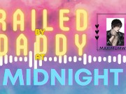 Preview 2 of RAILED by DADDY at midnight In your bed after exchanging nudes - [Soft Erotic Audio For Women]