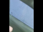 Preview 1 of Sexiest Milf Masturbation squirt at the car wash