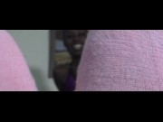 Preview 6 of ebony princess stinky pov sock sniffing